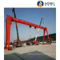 Single Girder Gantry Crane with Double Hoist Hot Sale in South America